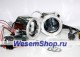 Комплект биксеноновых линз Galaxy G5 с масками X2 Angel Eyes (инсталлируются в цоколи Н1-Н7, НВ4-НВ3, Н4)   GG525A   www.WesemShop.ru